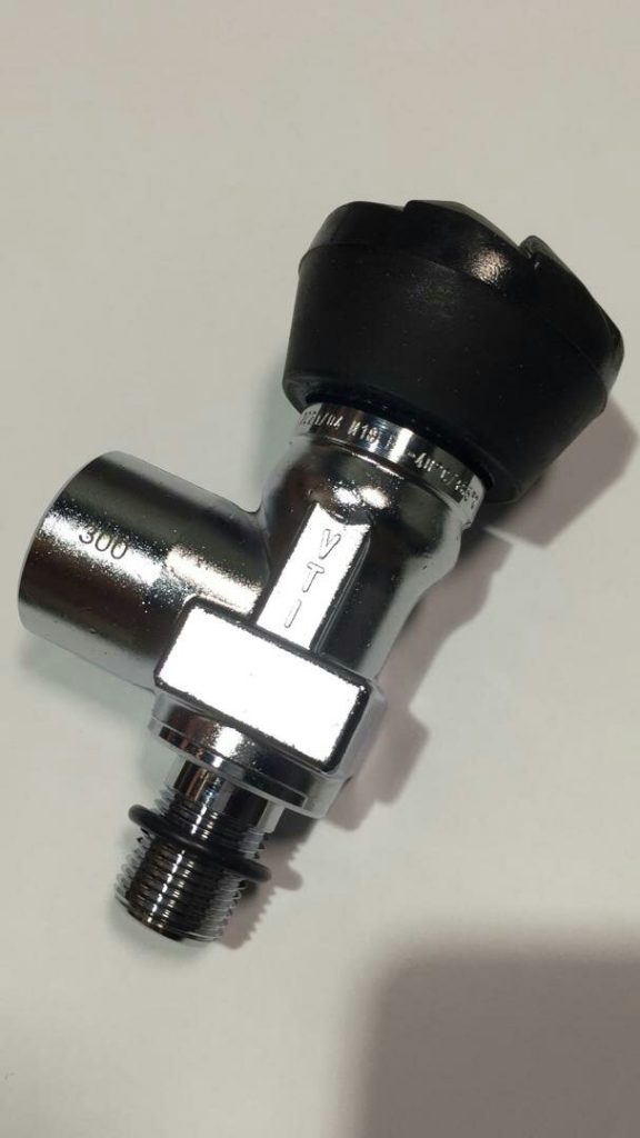 SCBA VTI valve K44 300bar m18 - 1108 photo 3