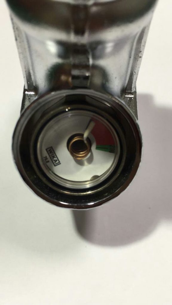 SCBA K632 200Bar E17 with 45° degree gauge - 1047 photo 3