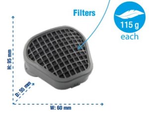 Replacement Filters Elipse ABEK1 RD GVS SPR489