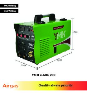 MIG WELDING MACHINE Brand : YMH Z-MIG 200