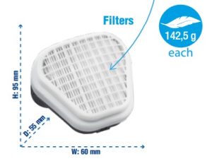 Replacement Filters Elipse ABEK1P3 RD GVS SPR492