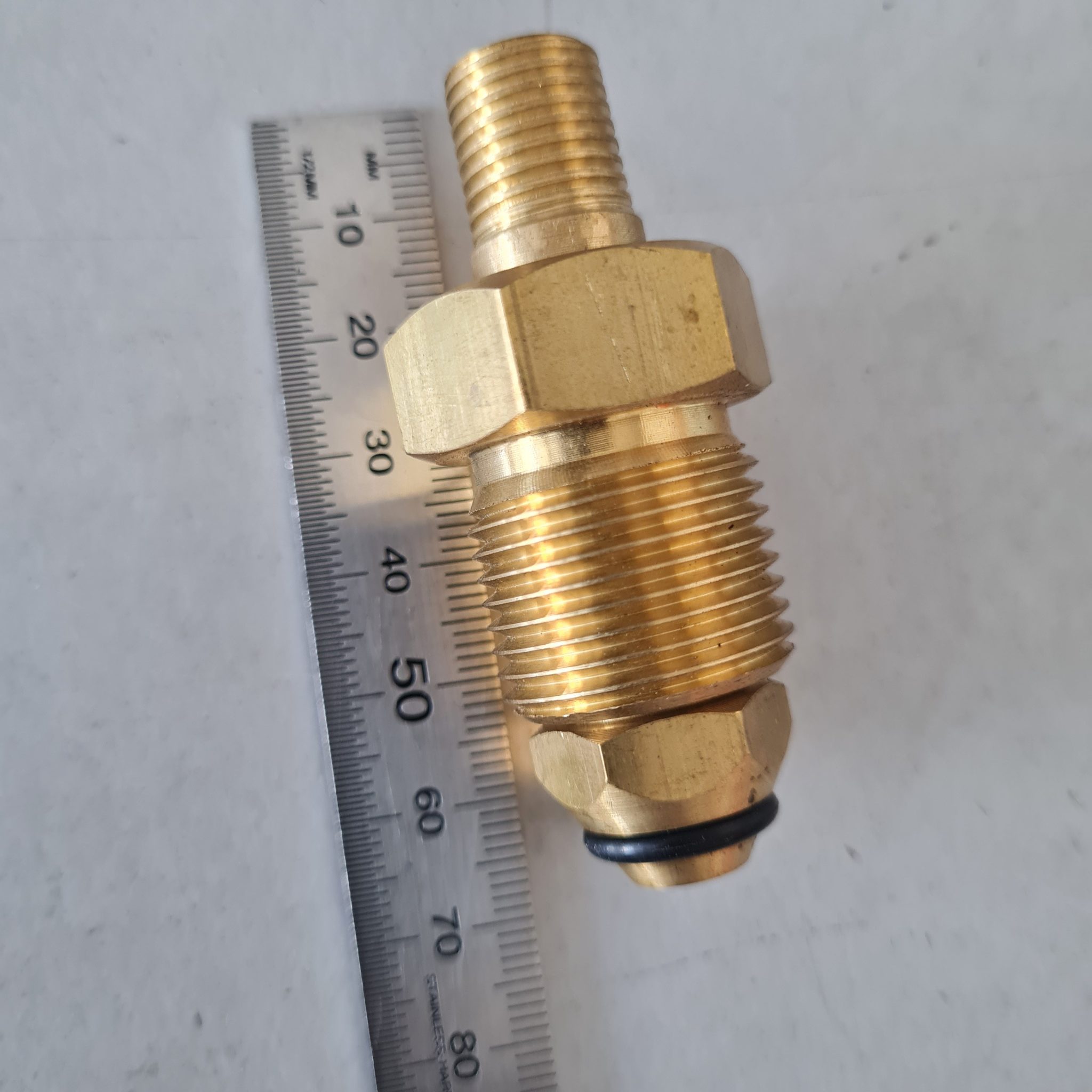 bullnose for BS3 connection, O2, Ar, He, N2, .. Airgas