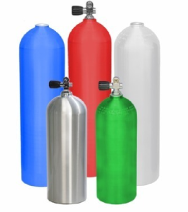 scuba cylinder aluminum
