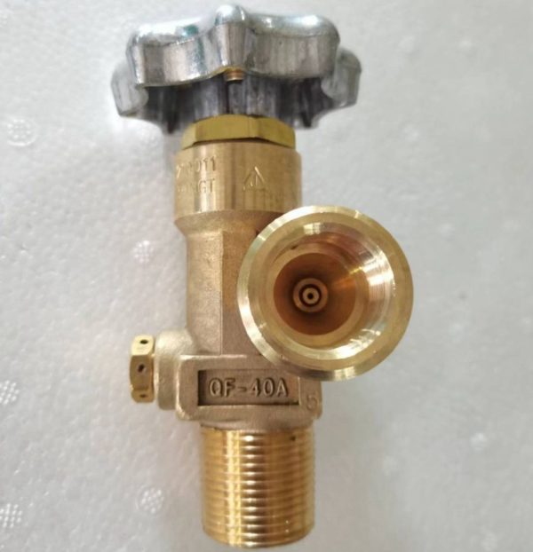 Valve* for O2, Ar, N2, hand wheel,  BS3, QF40A China. MPRV - Image 2