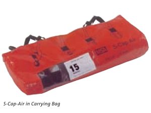MSA EEBD escape hood, S-cap. 3L cylinder #3312
