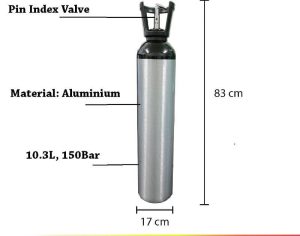 aluminium cylinder 10.0L