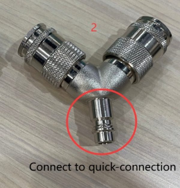 Y Connection for airline trolley photo 3