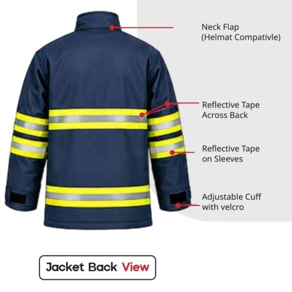 FireFighting Suit jacket and trouser for fireman BLAZE india photo 3